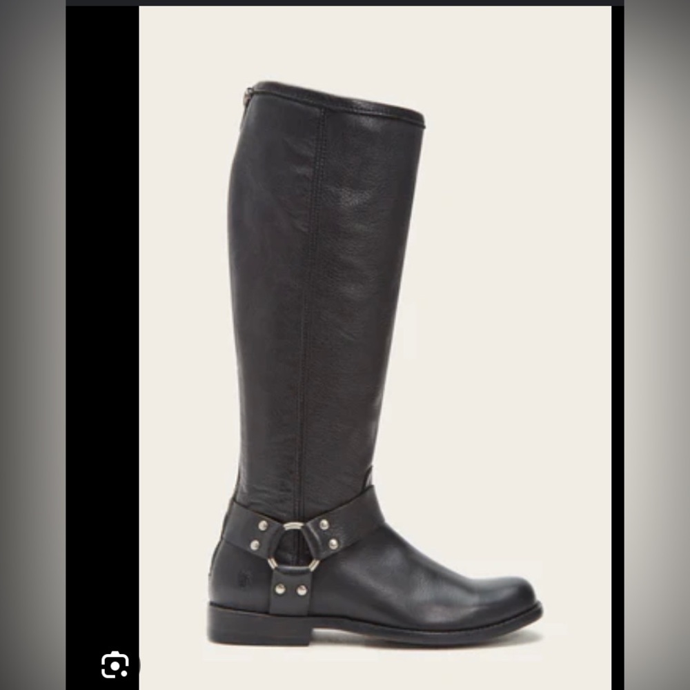 Frye Tall Phillip Harness Boots